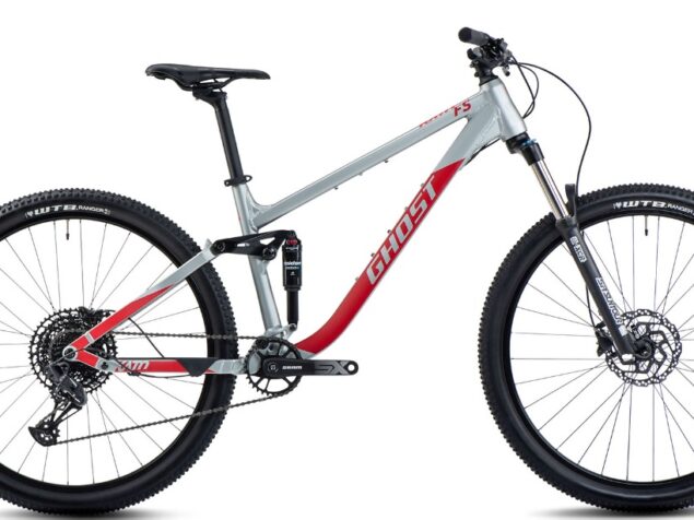 GHOST Kato FS 27.5 Light Grey Pearl/Riot Red