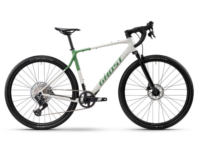 GHOST Asket CF Full Party Silver Stone/Madow Green Glossy