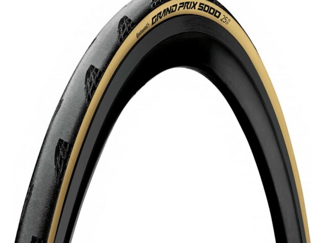 Plášť CONTINENTAL Grand Prix 5000 AllSeason TR Cream kevlar